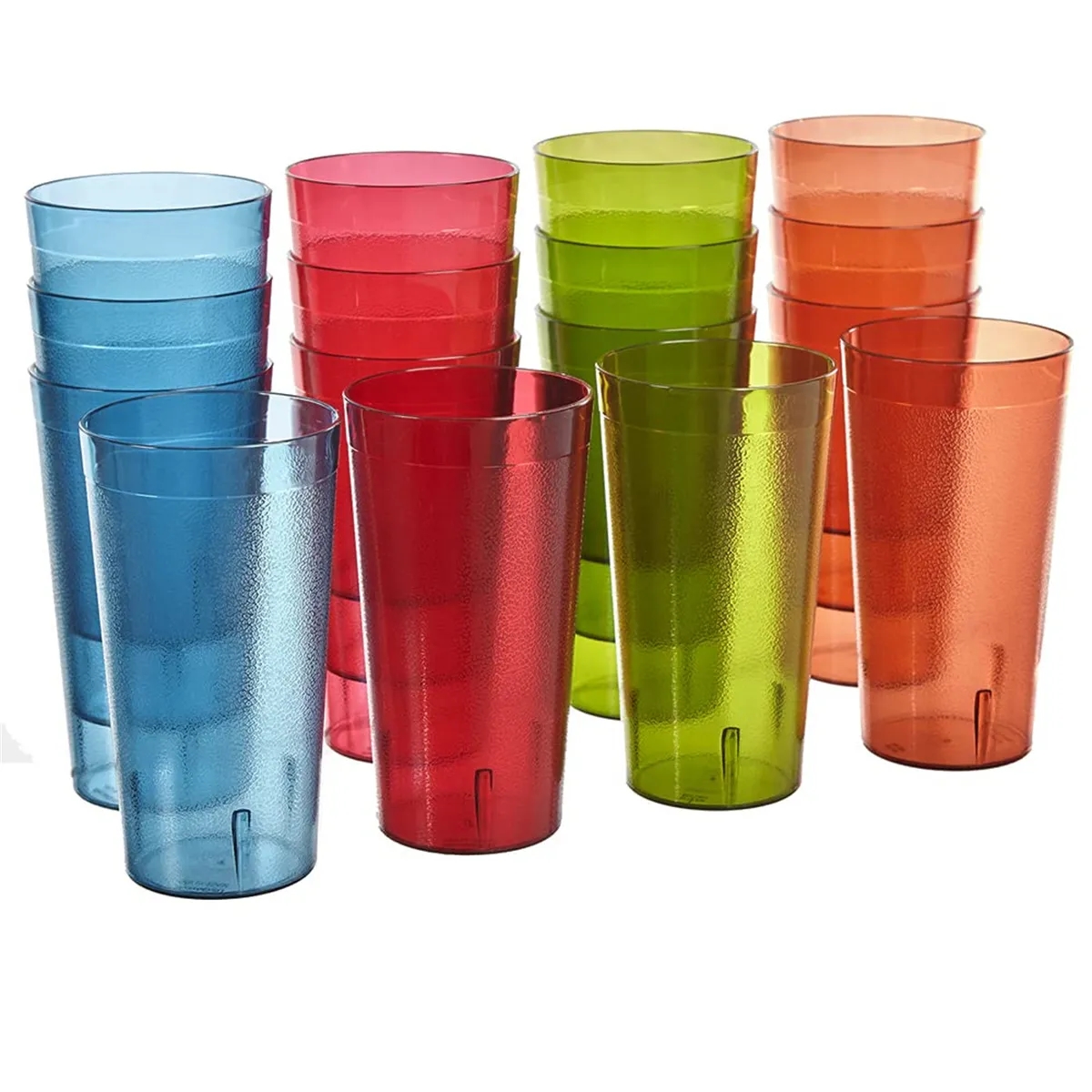 20oz Acrylic Cafe Plastic Reusable Tumblers 3