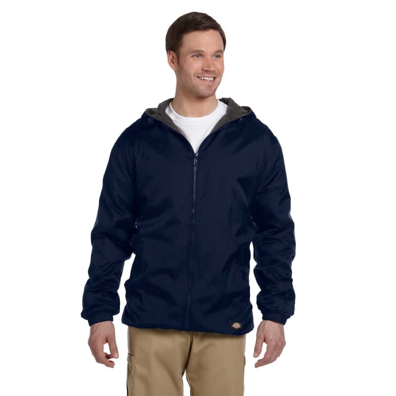 Dickies Fleece-Lined Hooded Nylon Jacket 3
