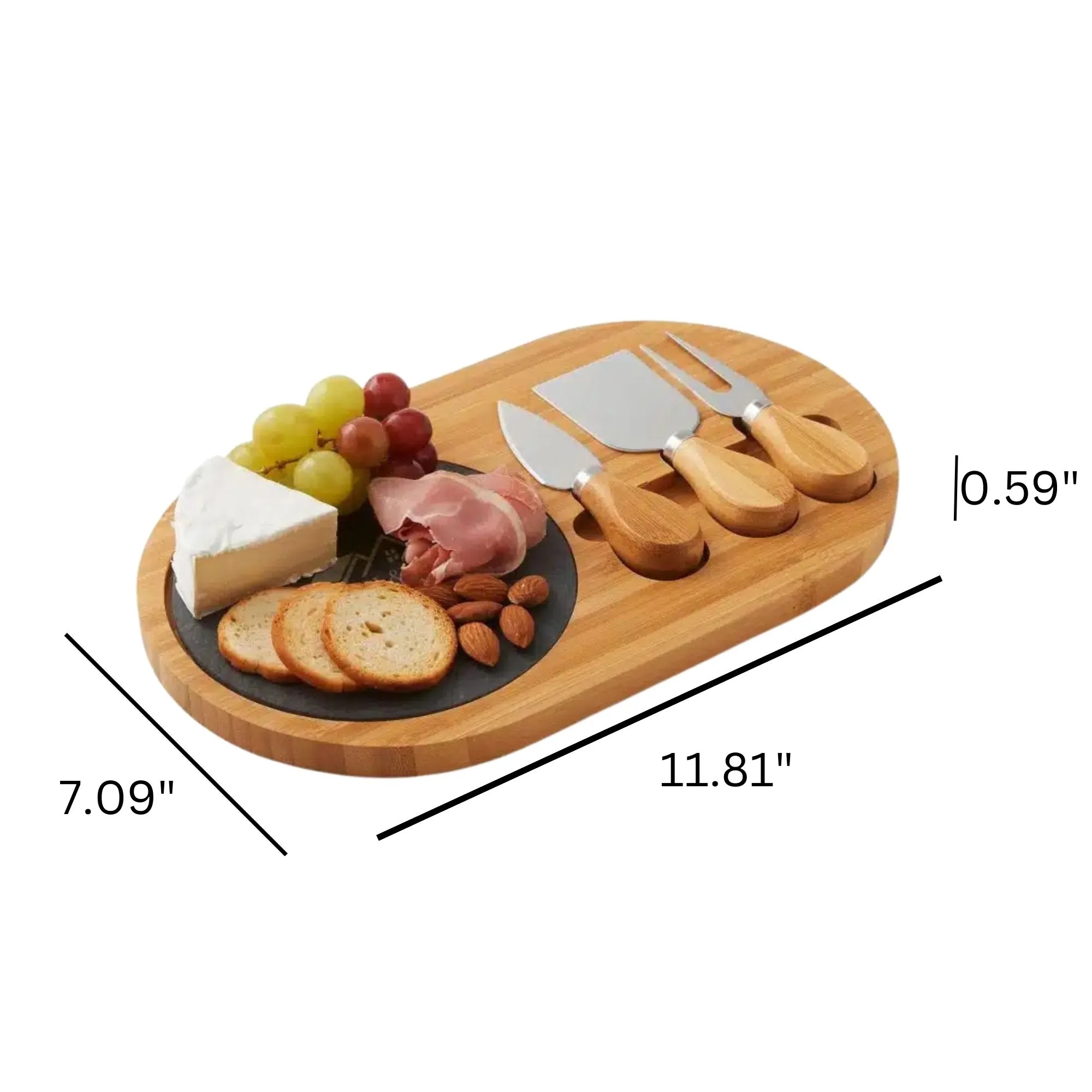 Portable Bamboo Cutting Board Set 3