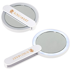 Cabaret LED Mirror with Swivel Handle 9