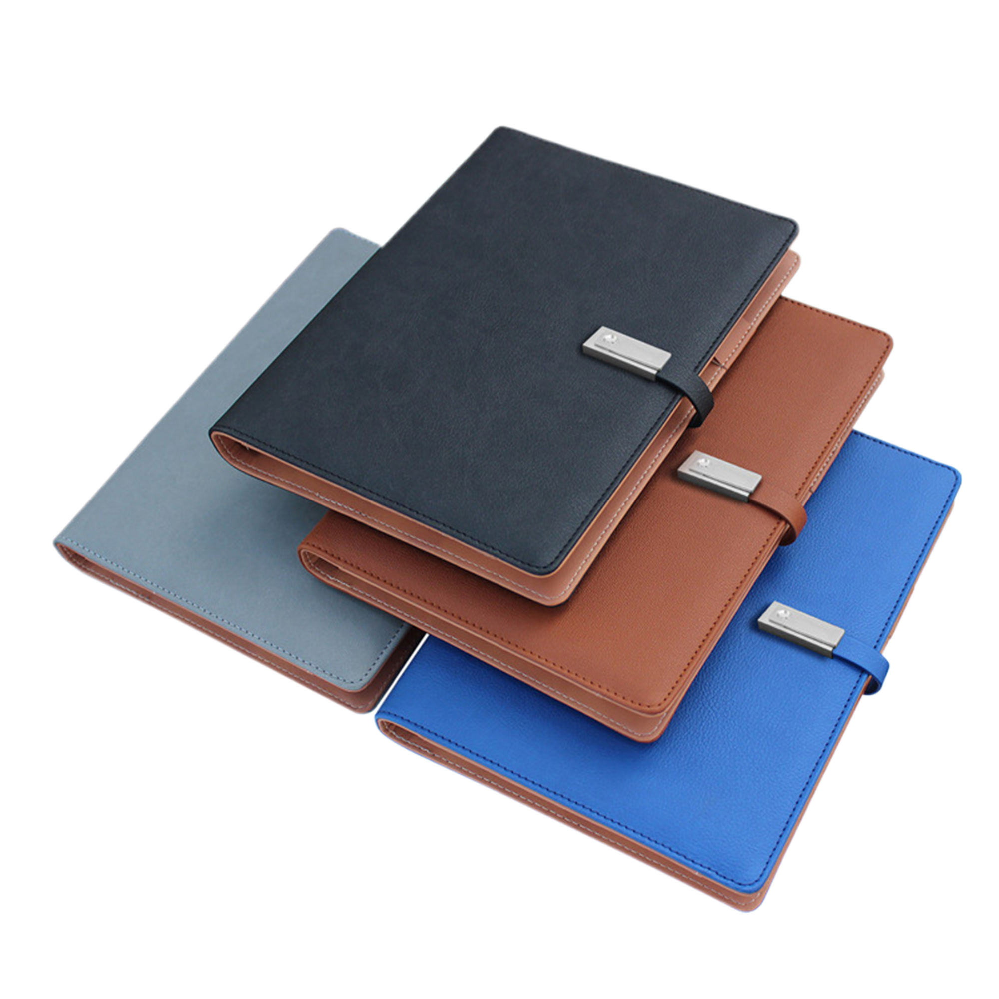 MOQ5 Wireless Charging Notebook With USB Function 4