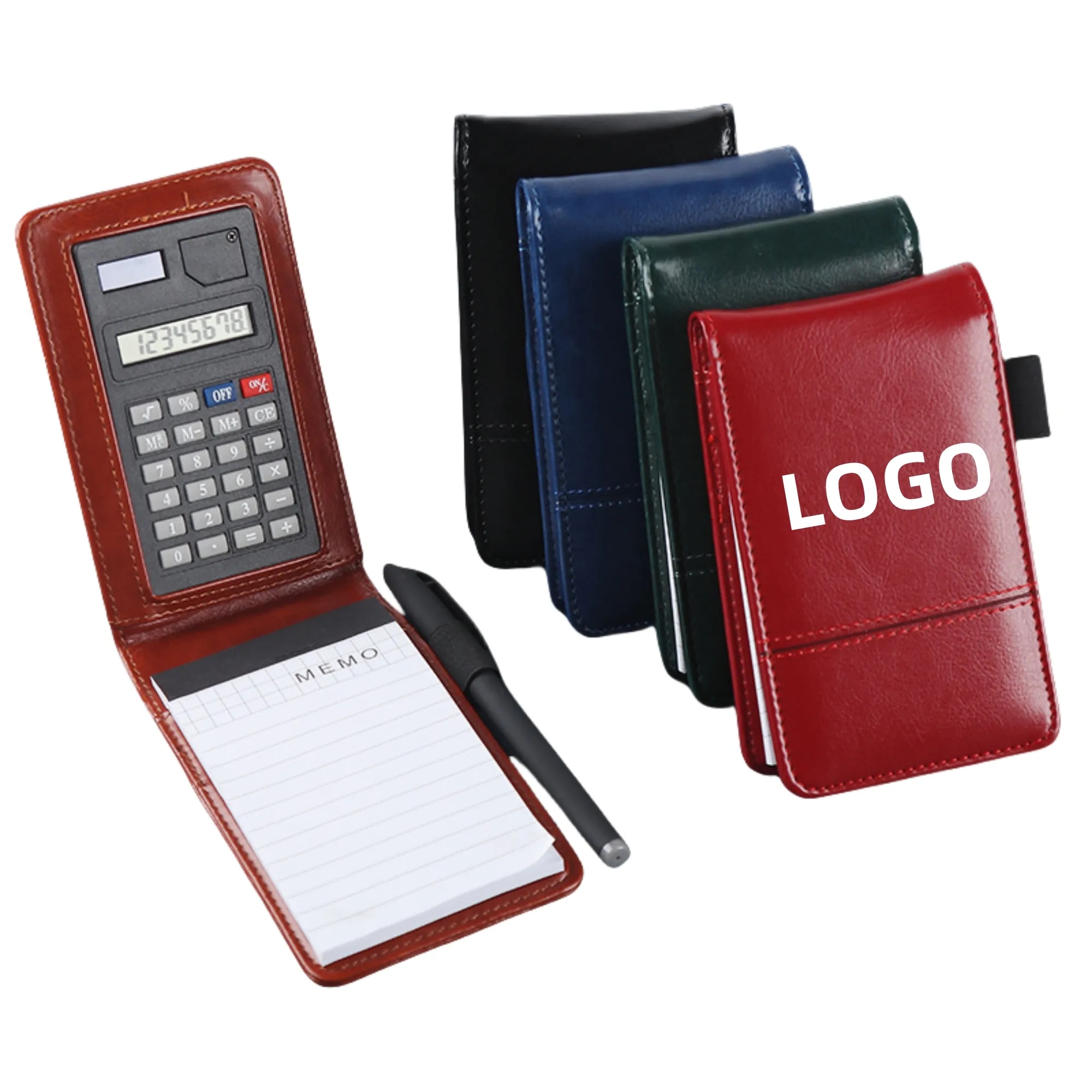 Leather A7 Multifunctional Calculator Notepad 3