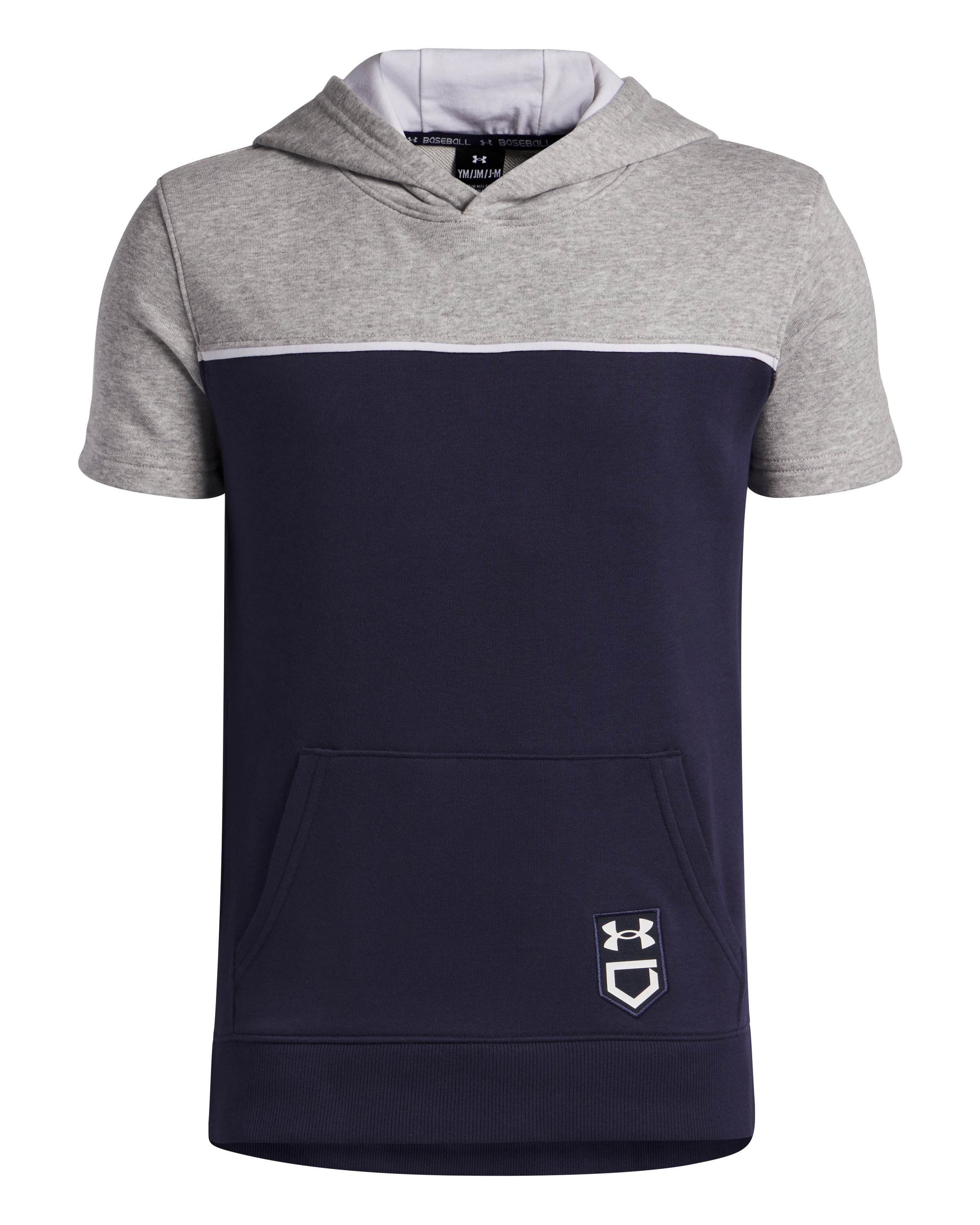 UA Utility Boys' Short Sleeve Hoodie, custom hoodie or sweatshirt with logo imprint 3