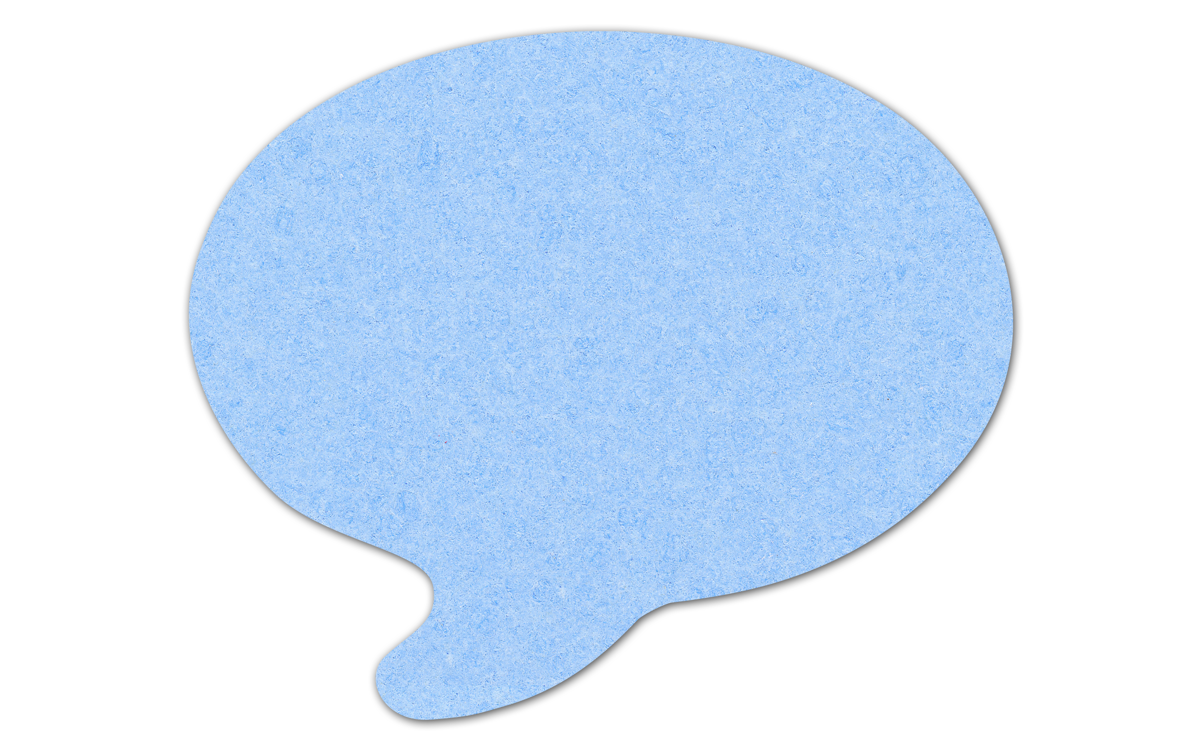 Talk Bubble Compressed Sponge 4