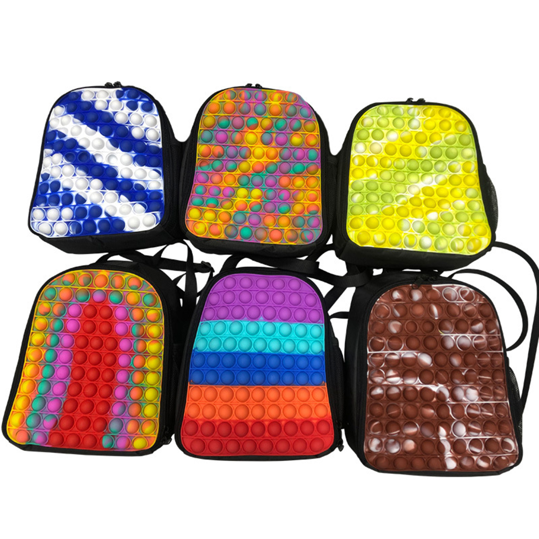 Backpack with Push Bubbles Toy 2