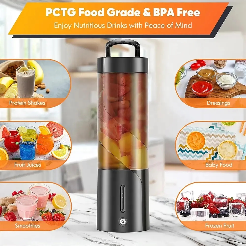 16oz Portable Blender with Carrying Handle 5