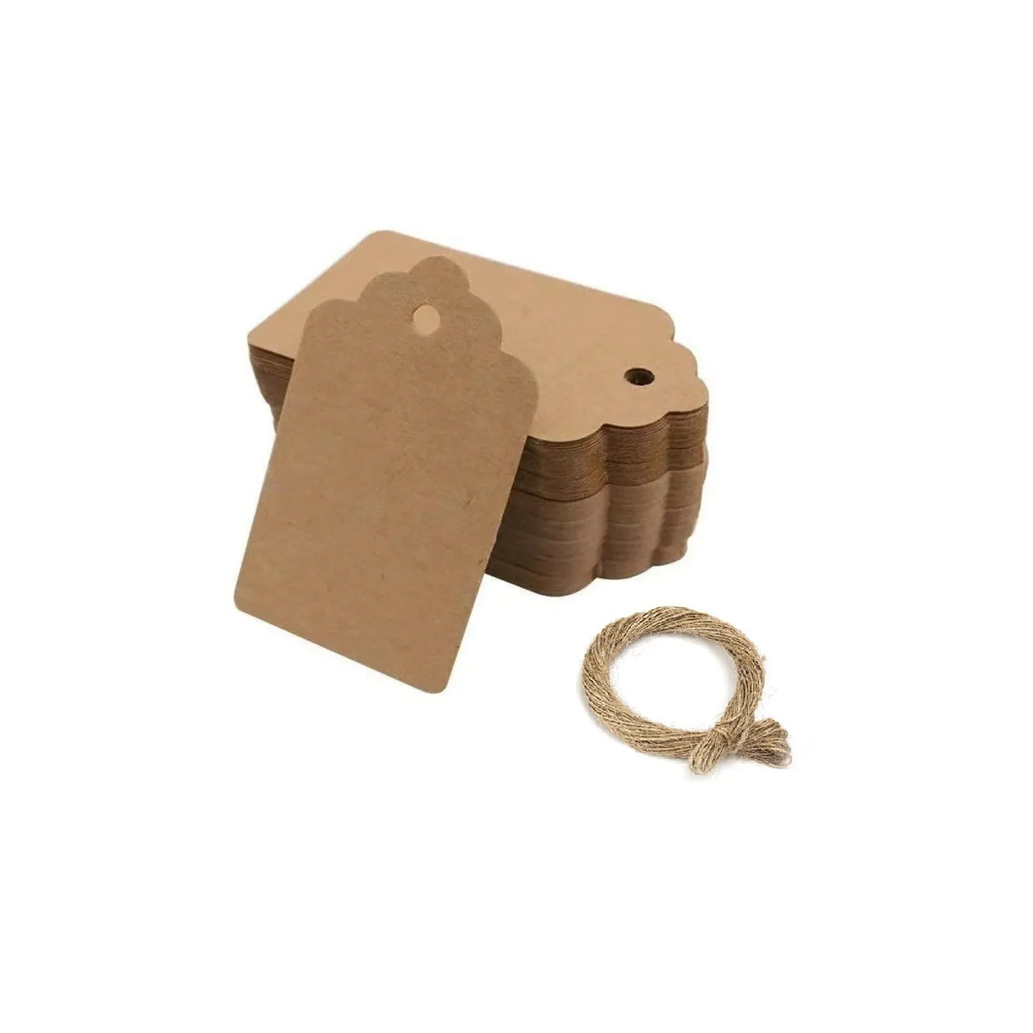 100 Kraft Paper Greeting Cards For Holiday 5