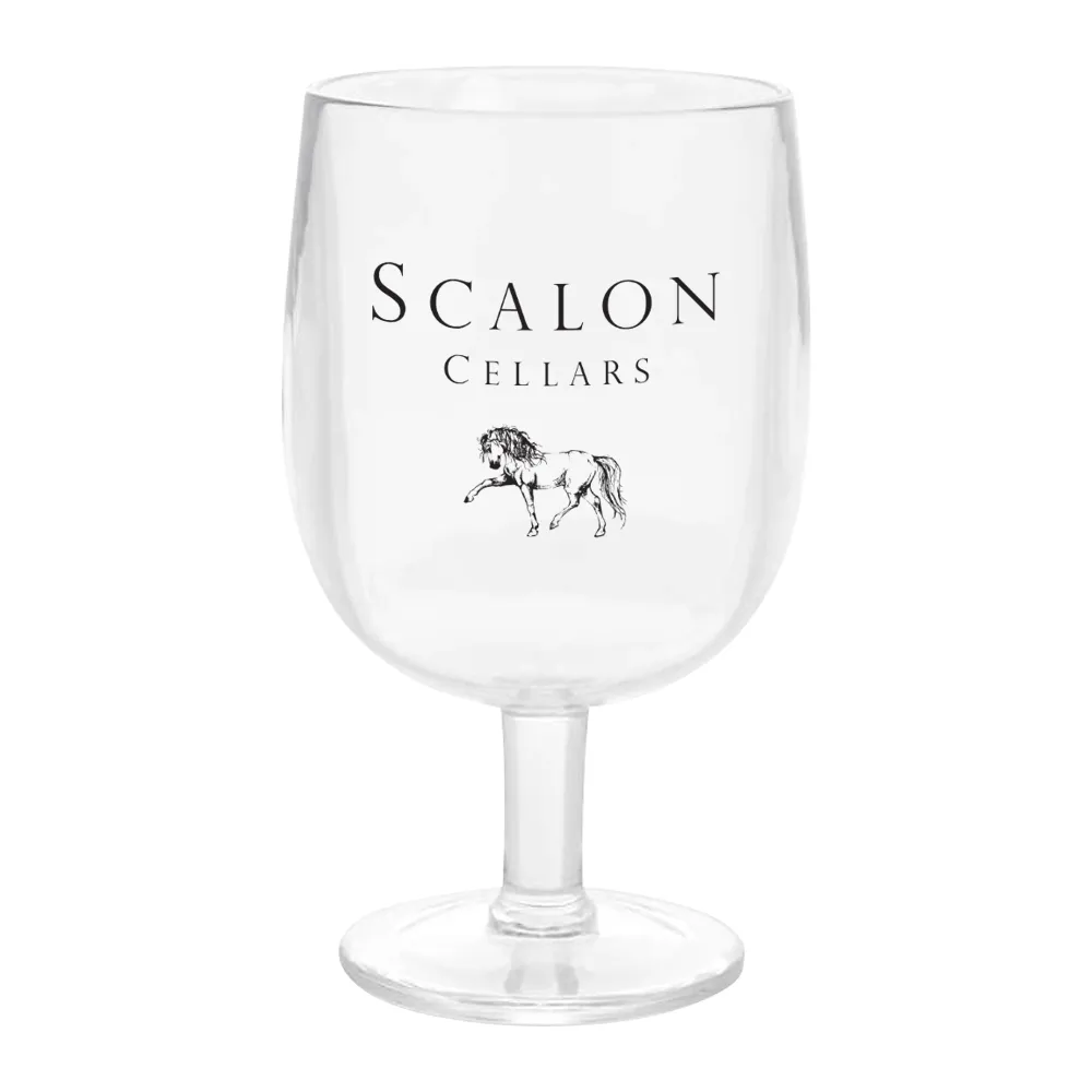 8oz. Acrylic Stacking  Wine Glass 4