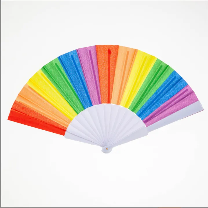 Rainbow Fabric LGBT Fans 3