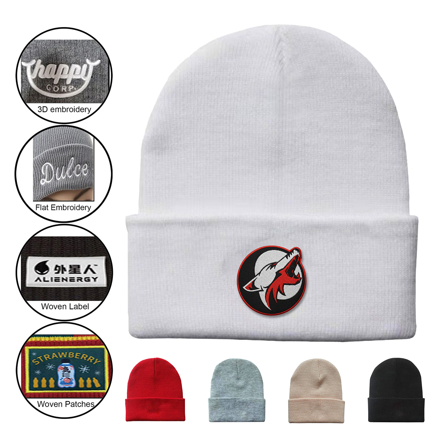 Value Knitted Cuffed Beanie 1