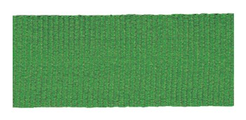 Solid Green "V" Neck Ribbon with Clip, 1 1/2" wide 2