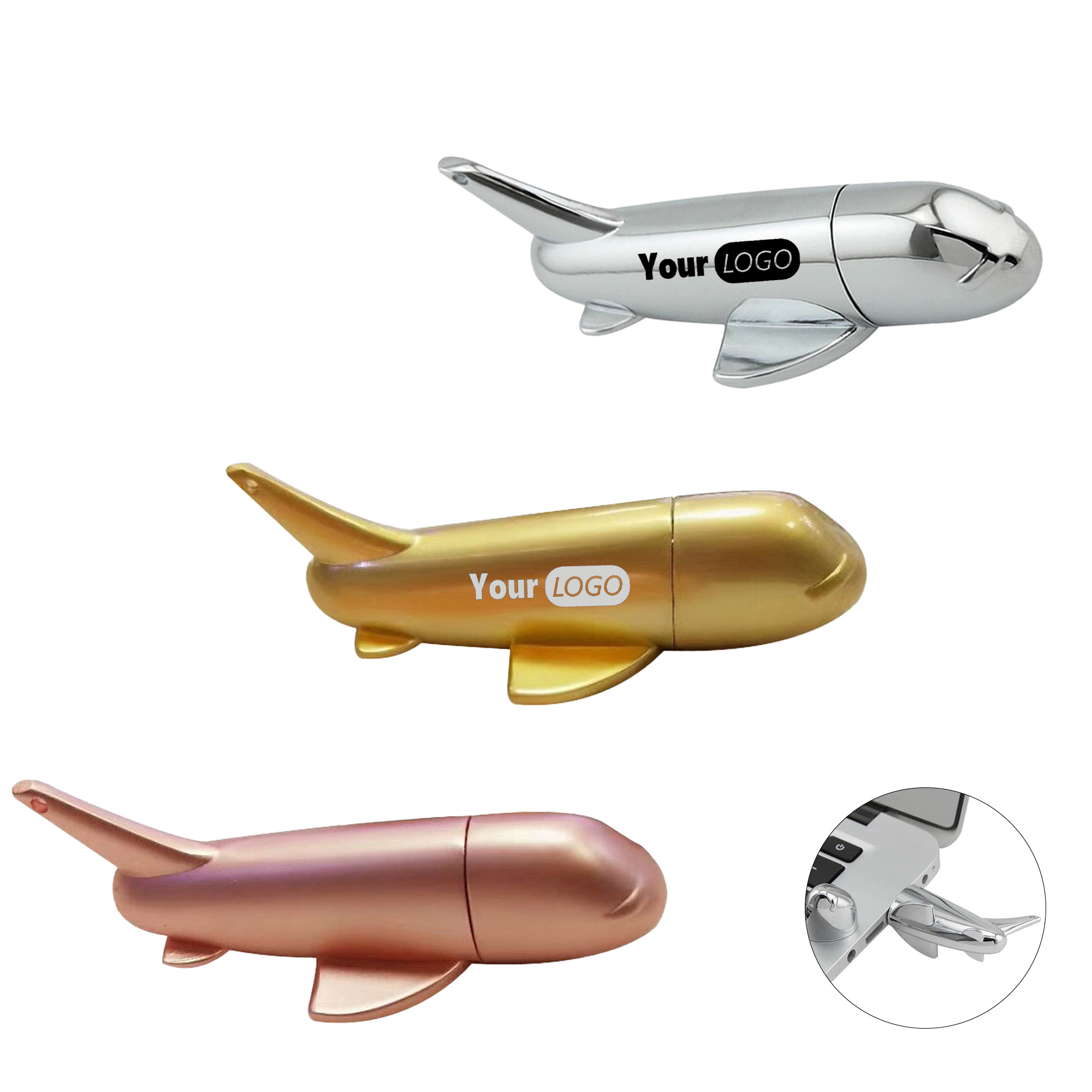 8GB Metal USB Drive 2