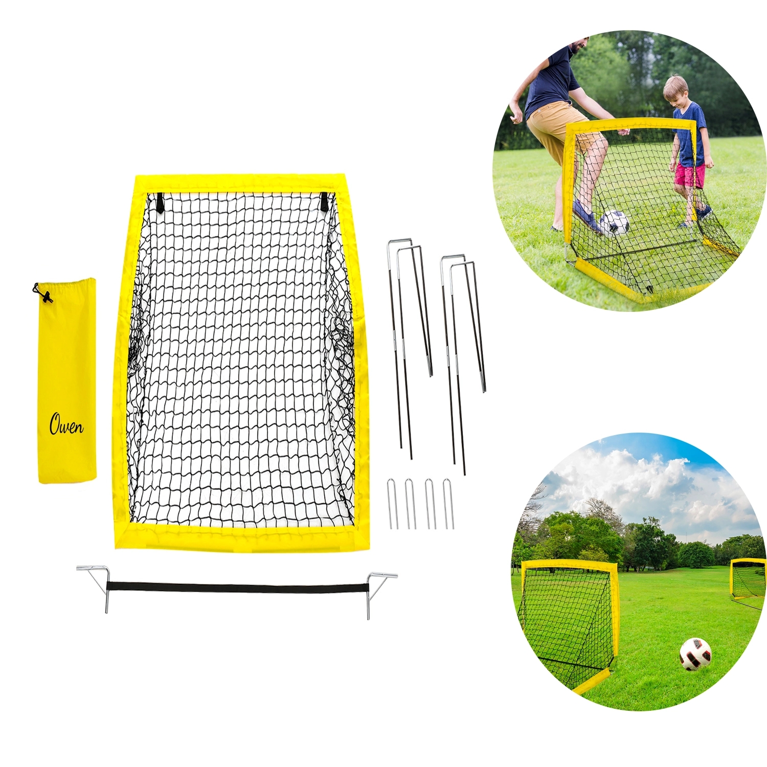 Portable Kids Football Net 2