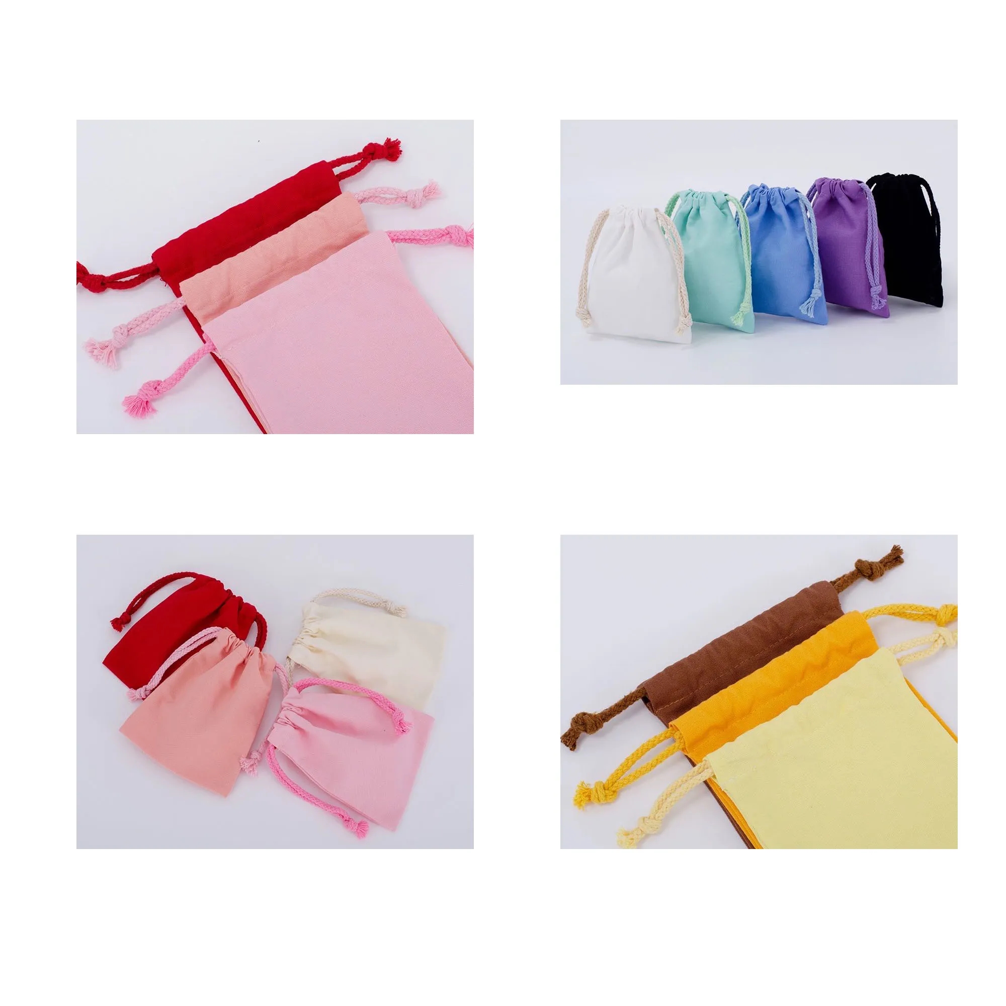 Liberty Bag Cotton Drawstring Backpack 2