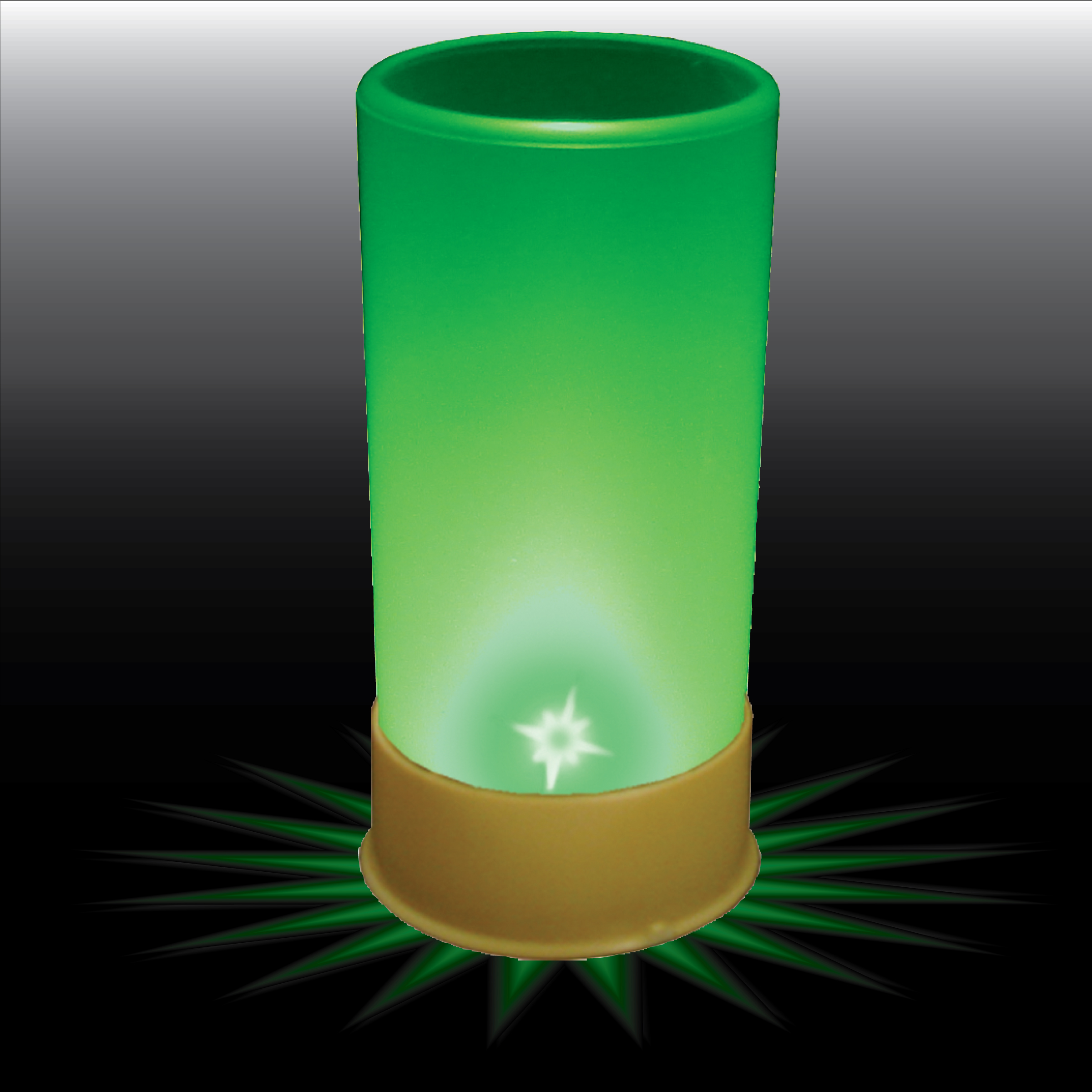 1 5oz Light Up Plastic Shot Gun Shell Style Shooter Shot Glass