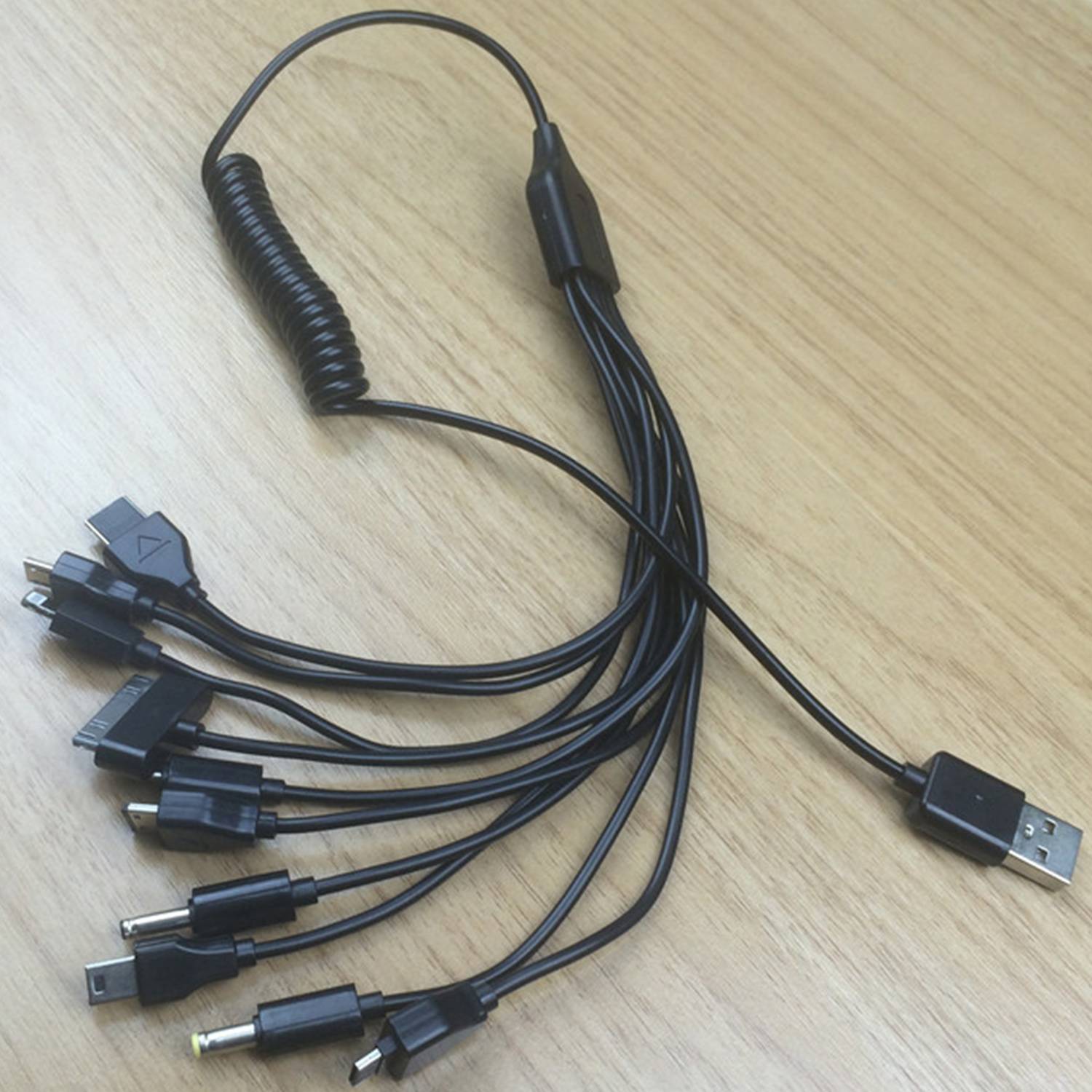 Retractable multiple- functional 10 IN 1 Charge Cable 3