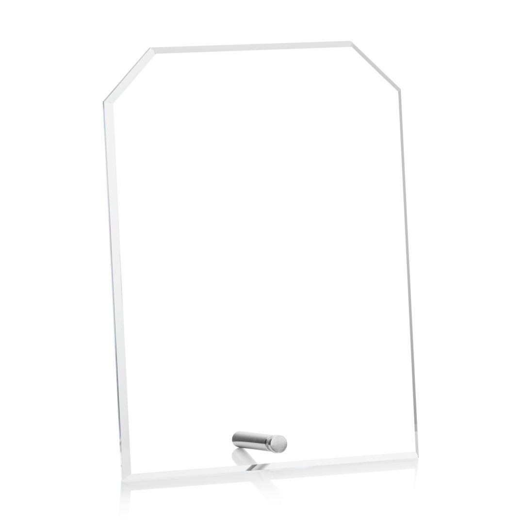 Polaris Clipped Rectangle Award - Silver 1