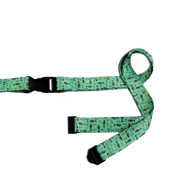 Safety Breakaway Lanyards, screen printed id Badge holder 1