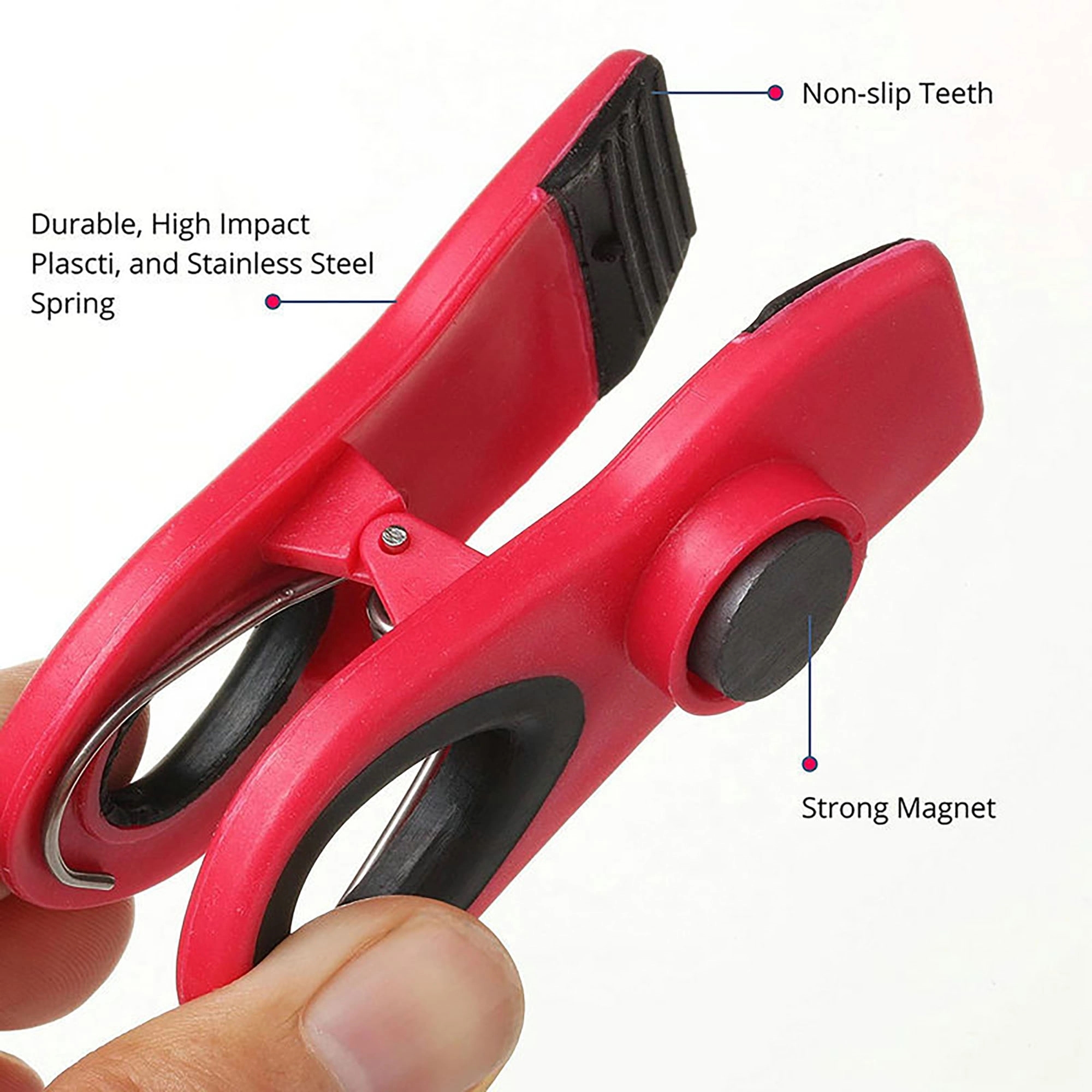 Magnetic Memo Clip w/Strong Grip 4