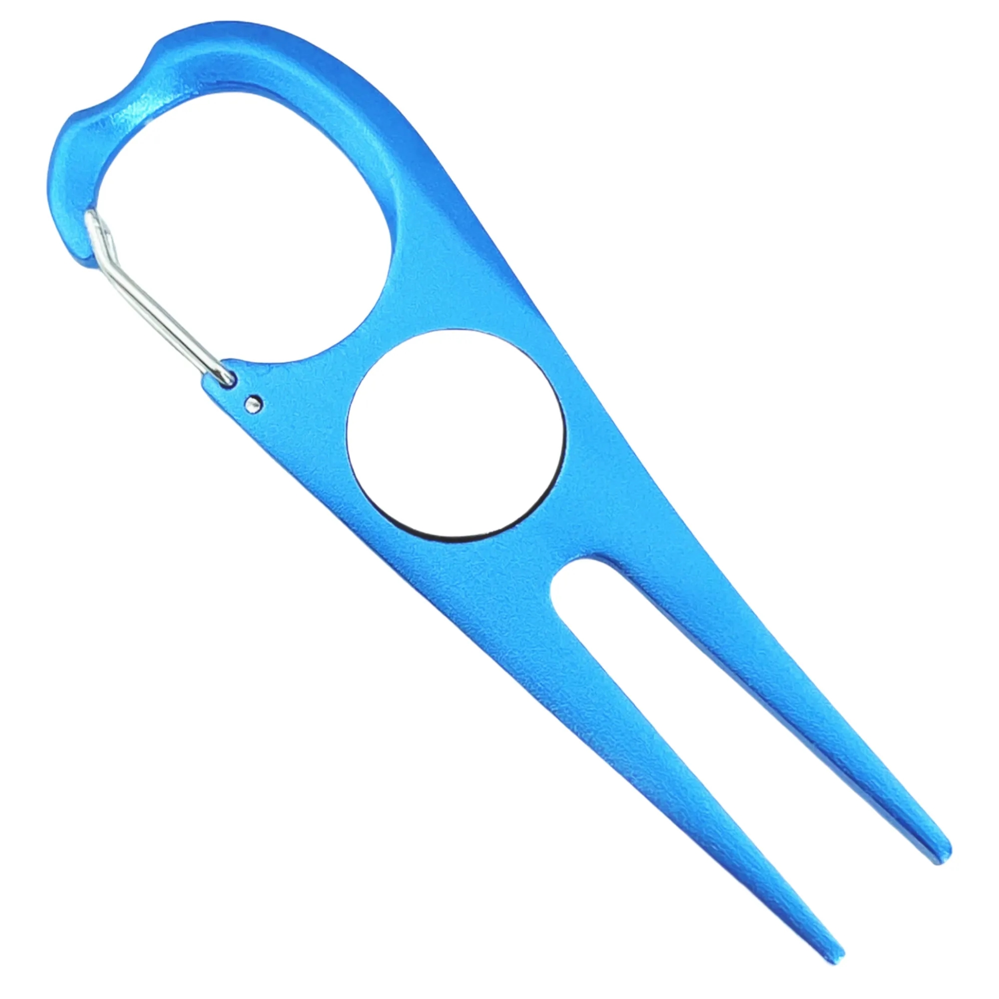 Portable Aluminum Alloy Golf Greens Fork Tool 7