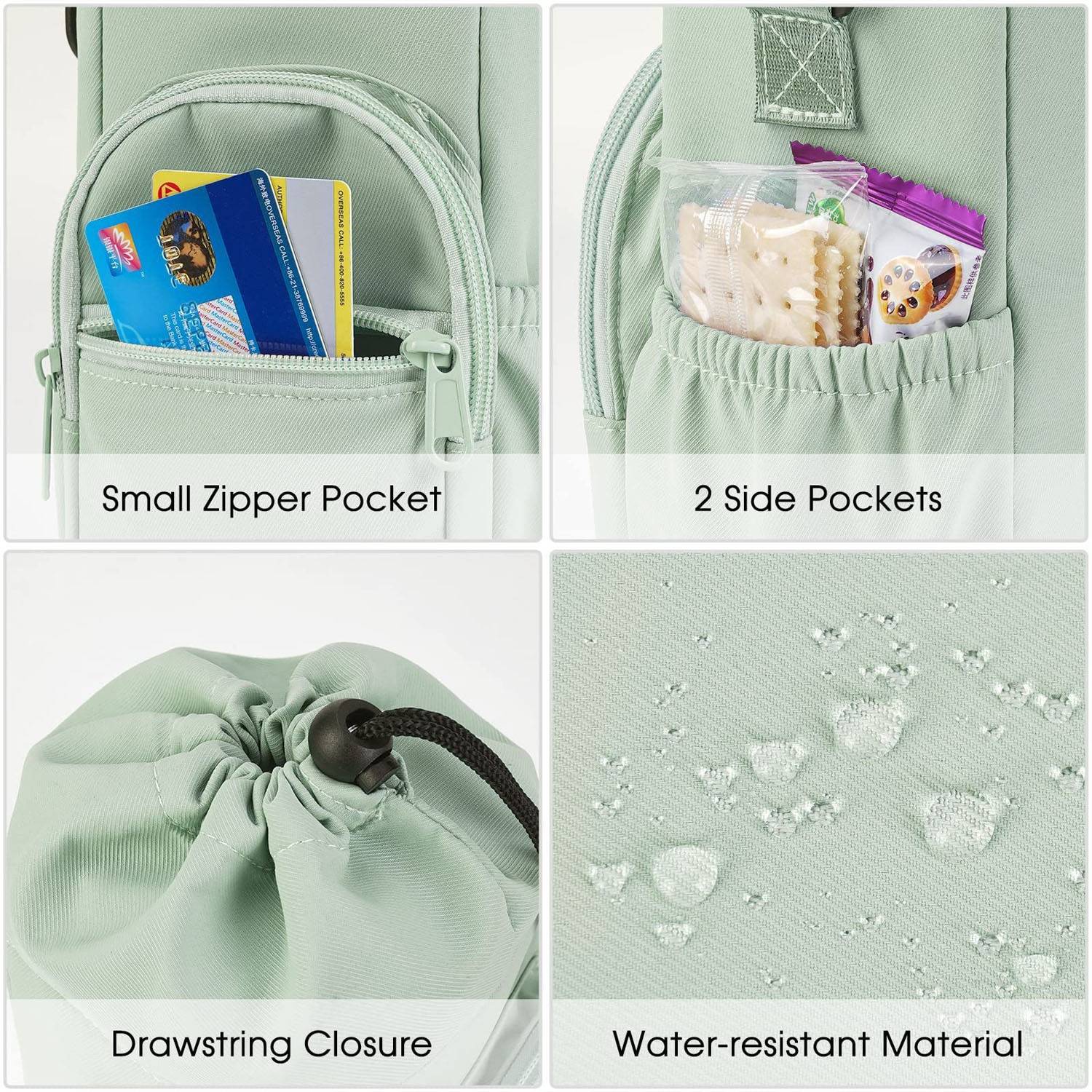 40oz Adjustable Waterproof Insulated Bottle Carrier Bag 6