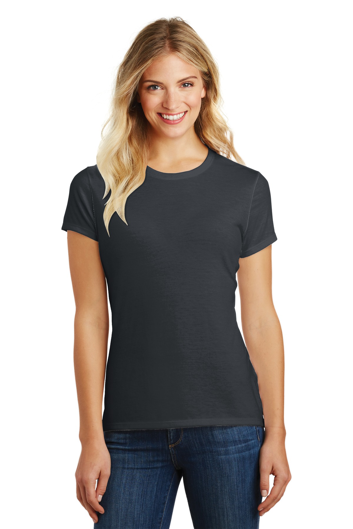 District® Women's Perfect Blend CVC Tee 35
