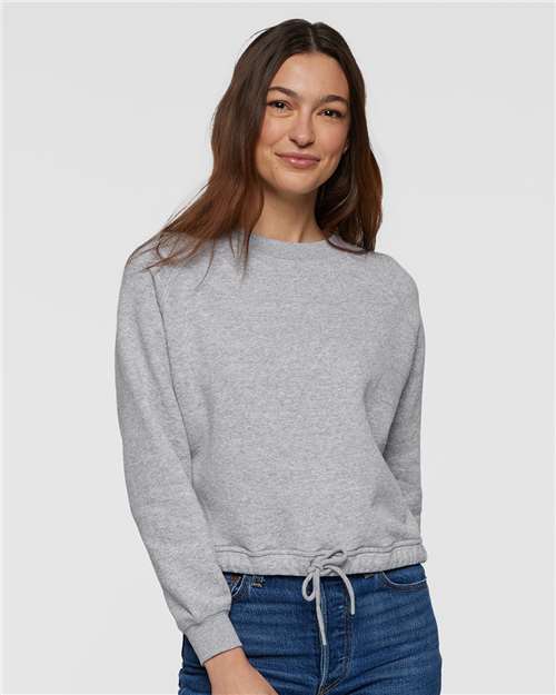Women's Relaxed Boxy Crewneck Sweatshirt - 3528 34