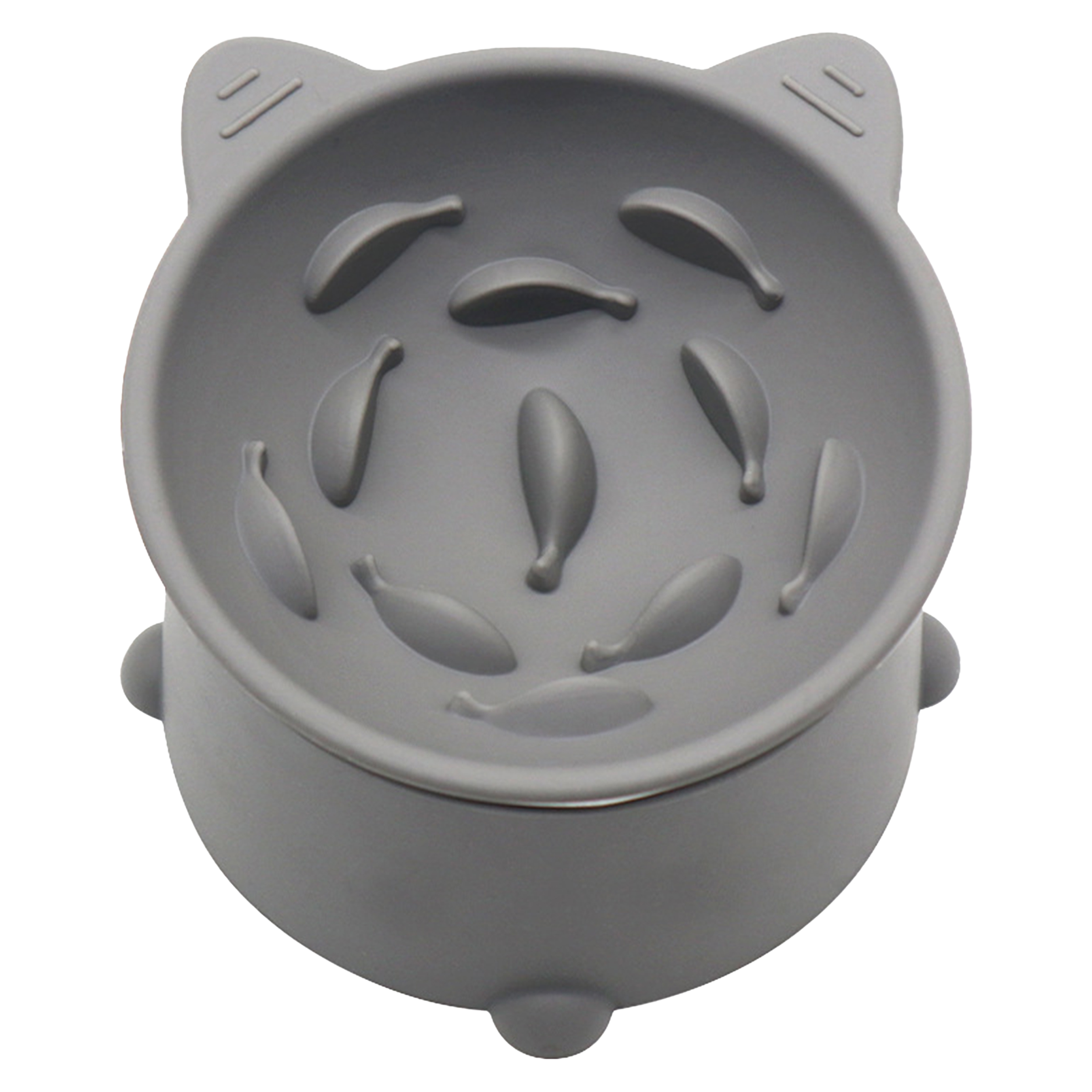 Silicone Adjustable Neck Protection Slow Eating Bowl 7