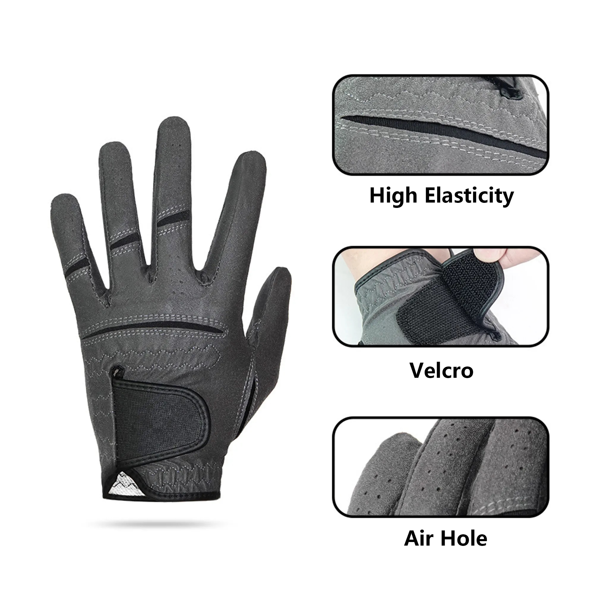 PU Anti Slip Golf Gloves 5
