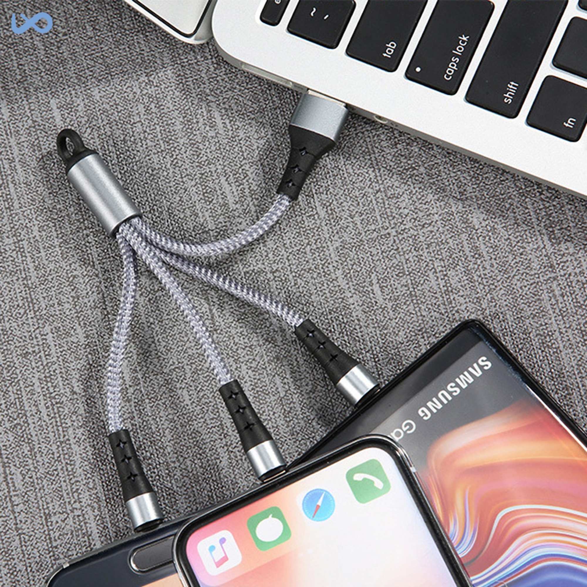 3-in-1 Micro USB Charging Cable 2