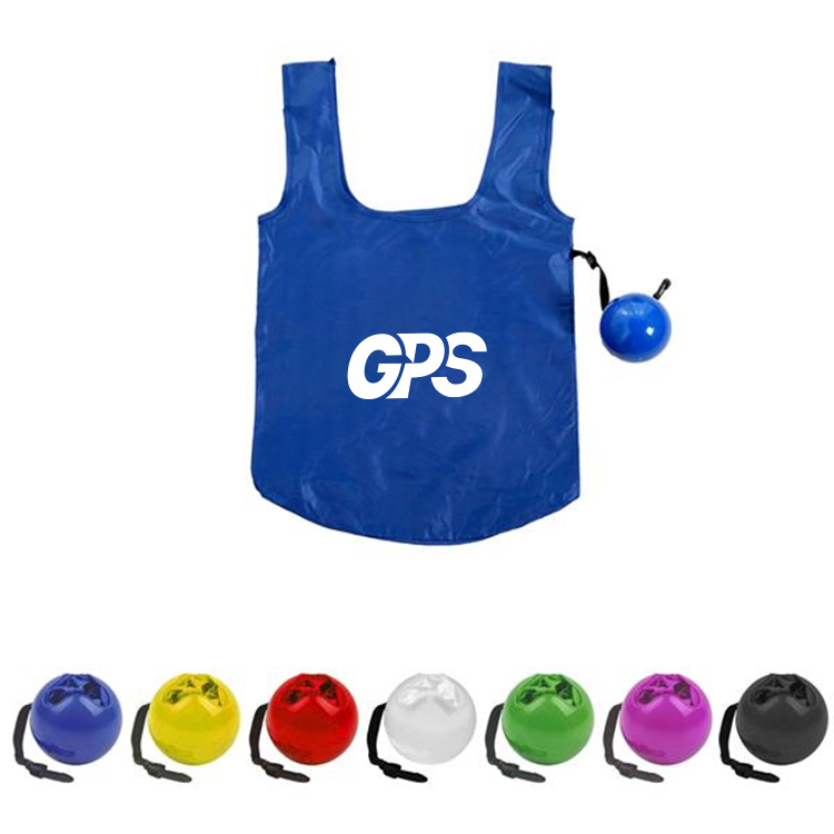 Ball Shaped Folding Shopping Bag