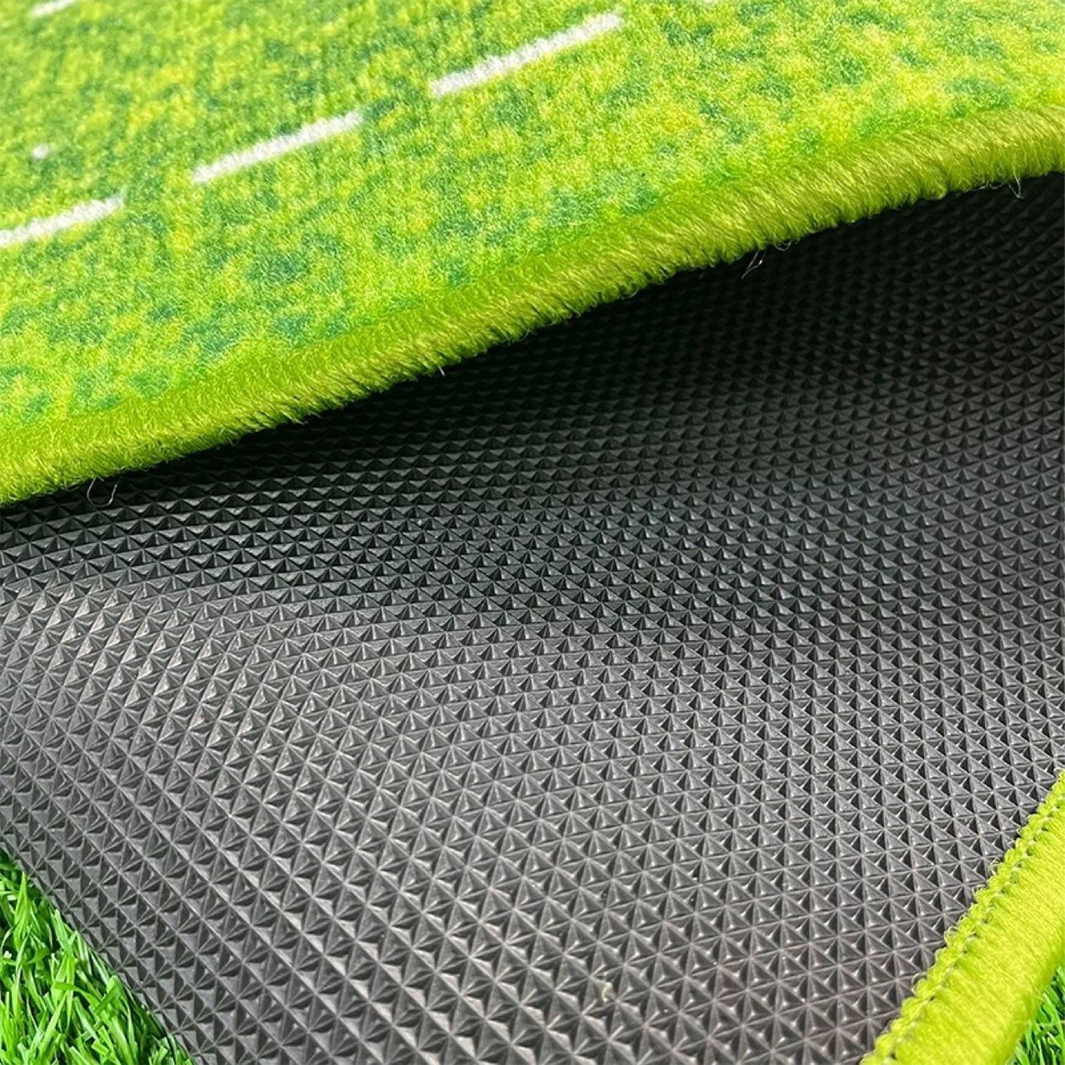 Golf Putting Practice Dual-Hole Ball Return Mat 6