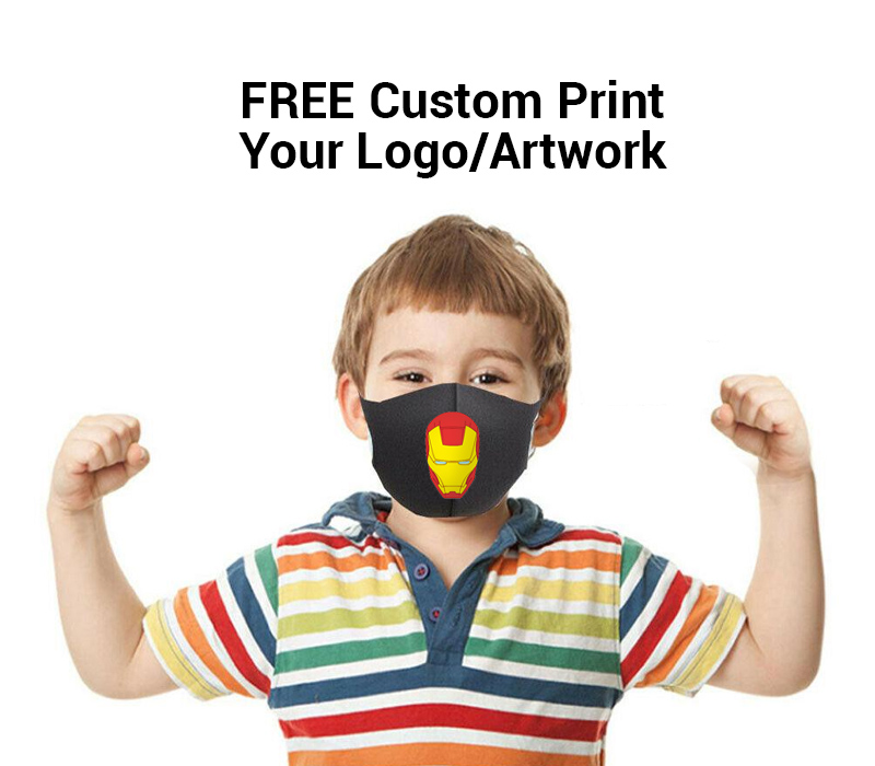 Reusable Mercerized Cotton Face Mask - Kids 4