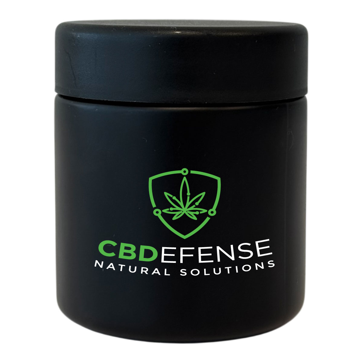 3 oz Cannabis Glass Jar - Full color imprint