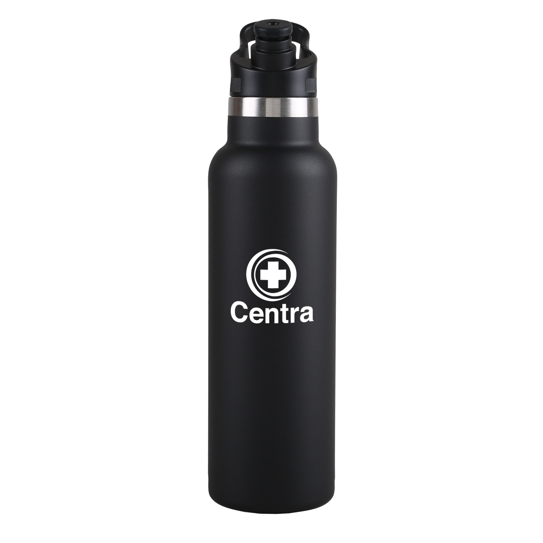 20 Oz. Surin Powder Coated Stainless Steel Bottle, custom water bottle with logo imprint 3