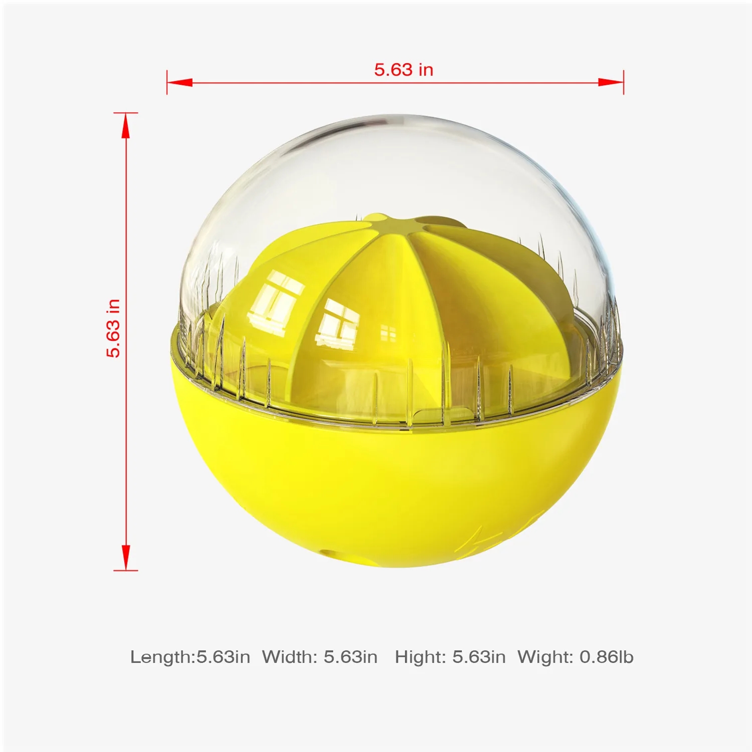 Adjustable Treat Dispensing Pet Ball 11