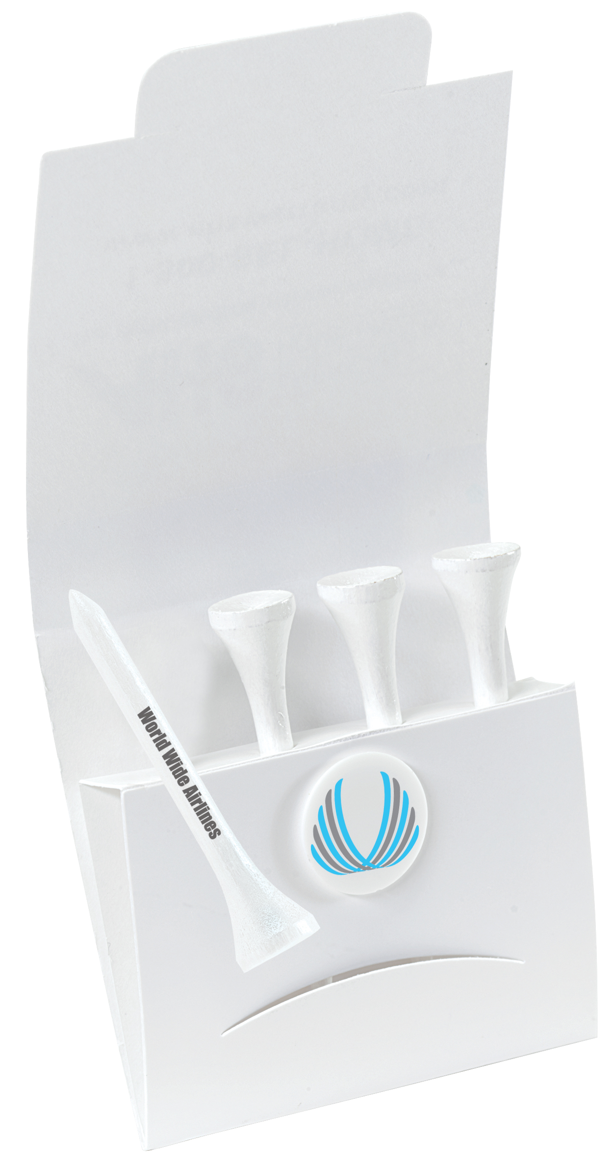 4-1 Golf Tee Packet - 3-1/4" Tee 11
