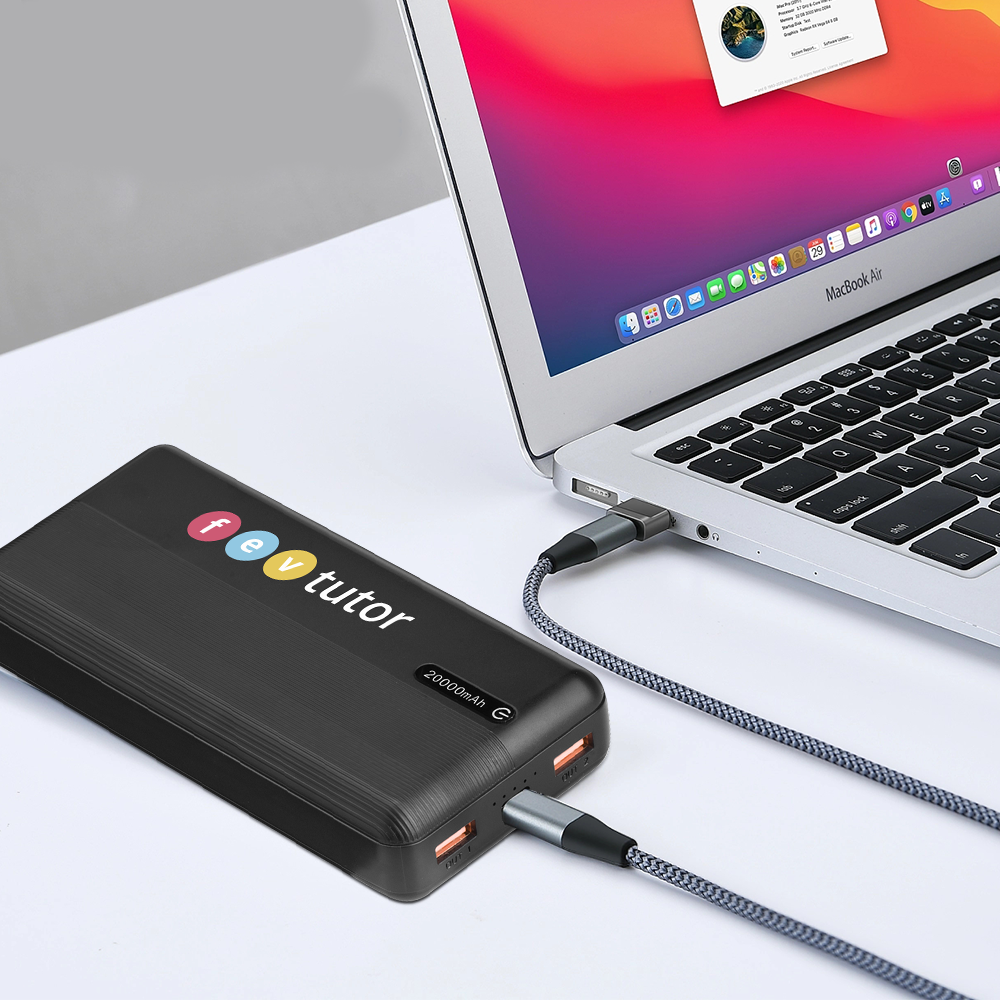 Wildwood 65W Laptop Charger and 20,000mAh Power Bank 7