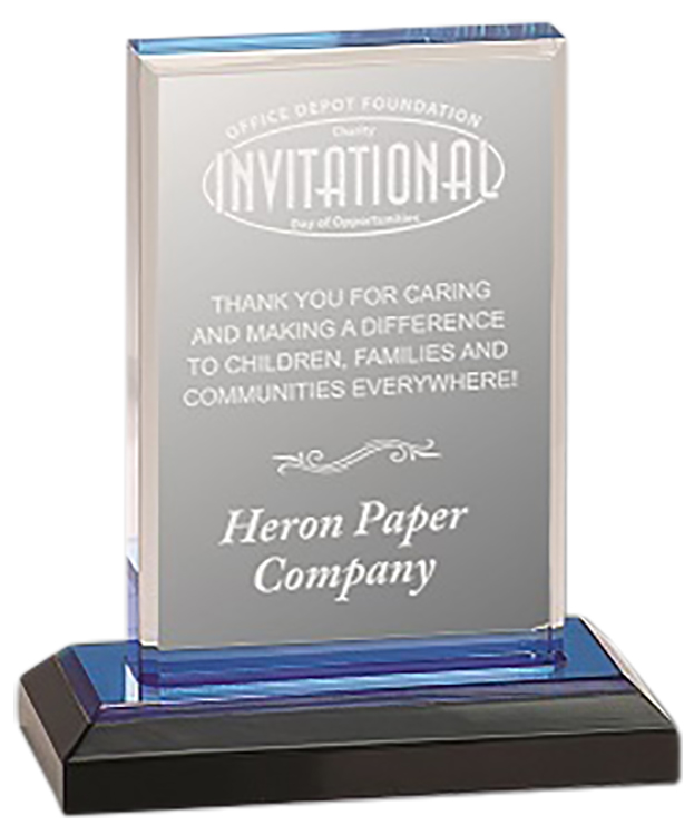 Impress Beveled Acrylic Award 1