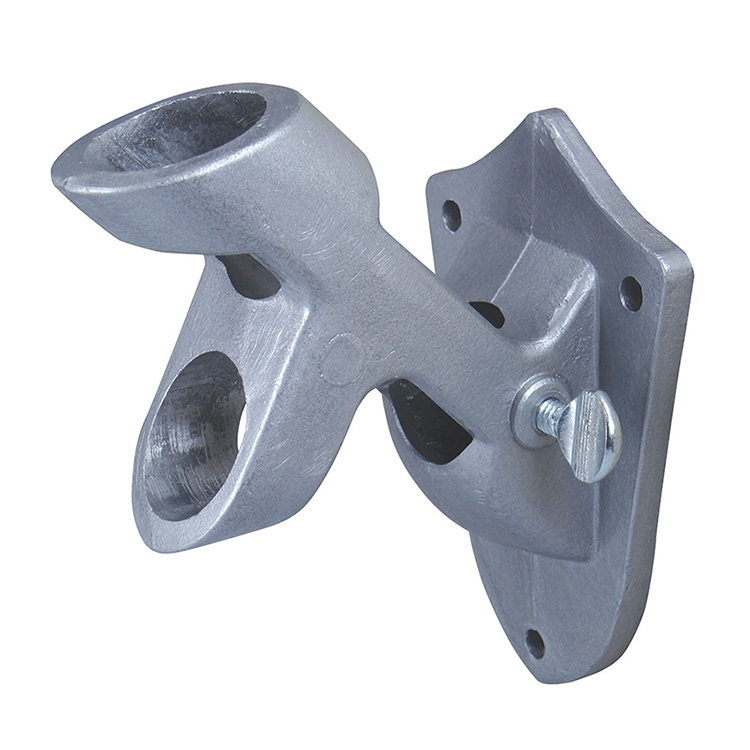 1" 2-Position Silver Aluminum With Thumb Screw 1