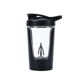 350ml Clear Plastic Sports Water Bottle With Handle 3