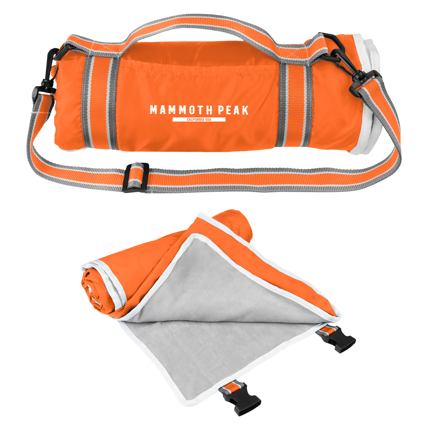 Riverside rPET Roll-Up Blanket With Carrying Handle 4