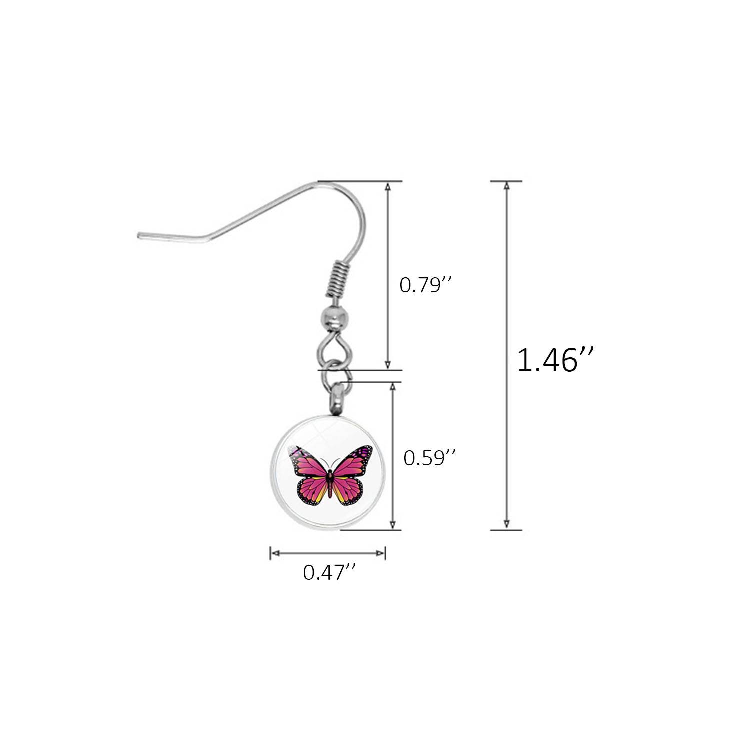 Female Butterfly Earrings 4