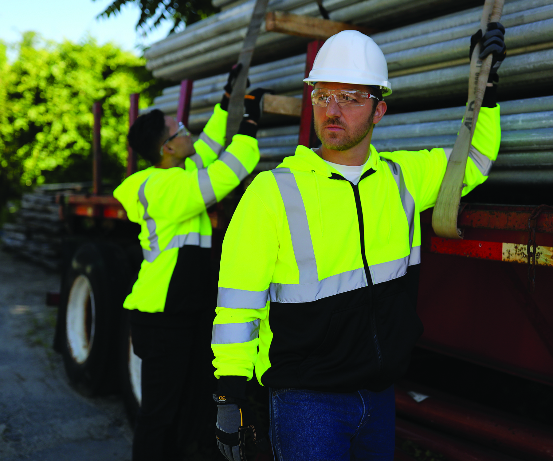 Signal Hi-Vis Full Zip Hoodie