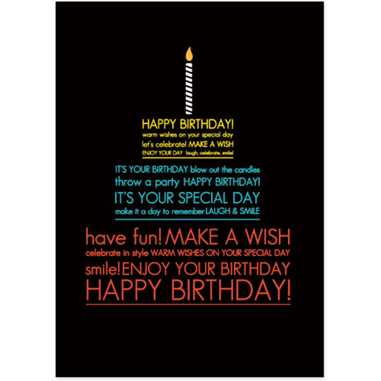Birthday Cake Greeting Card 3