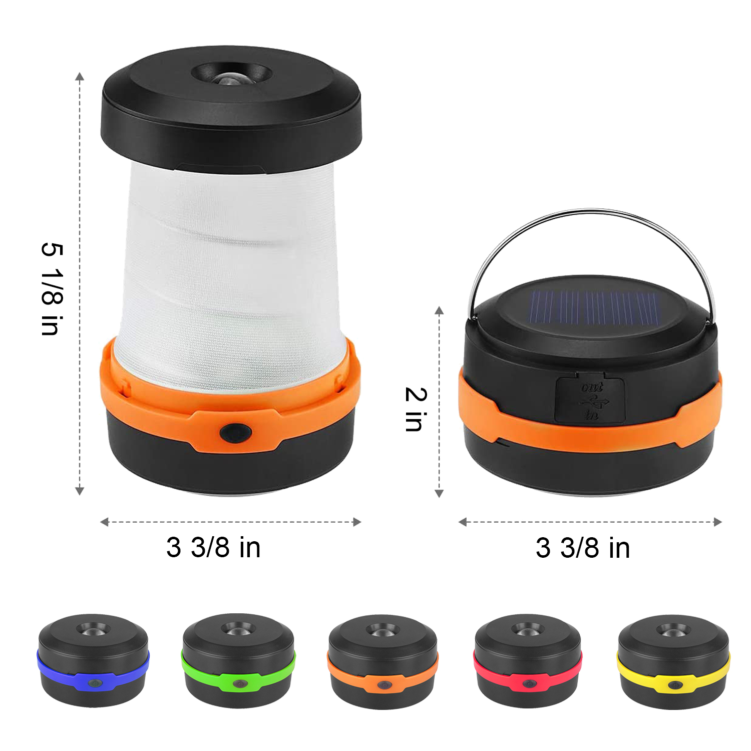 Retractable Solar Camping Light 2