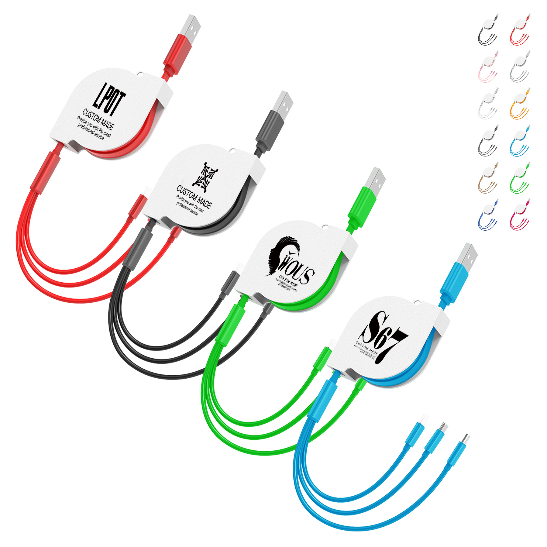 3-In-1 Scalable Fast Charging Cable 8
