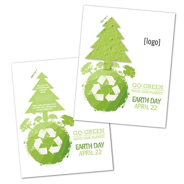 Seed Paper Shape Postcard 19