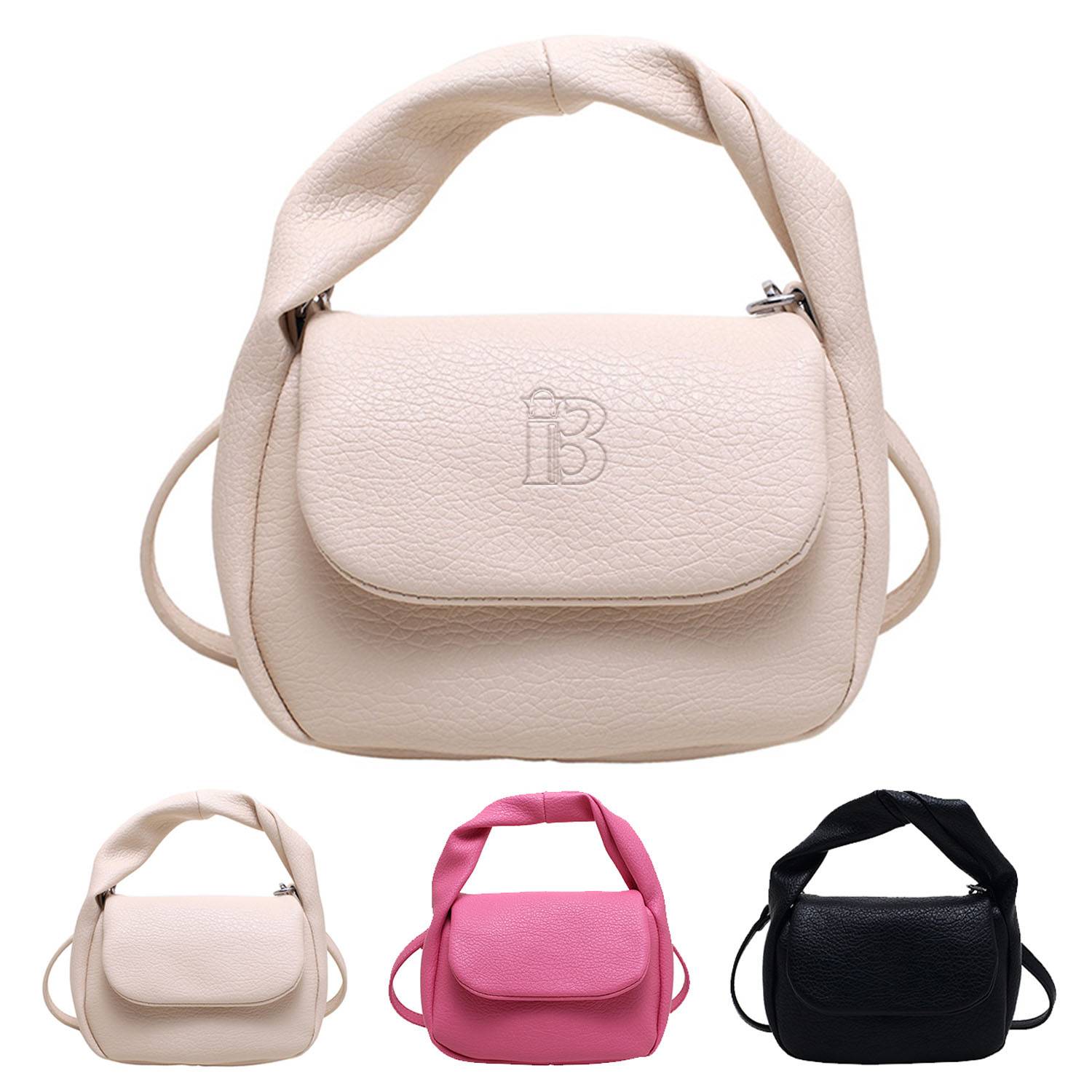 PU Leather Crossbody Bag Simple Style Customized for Women 4
