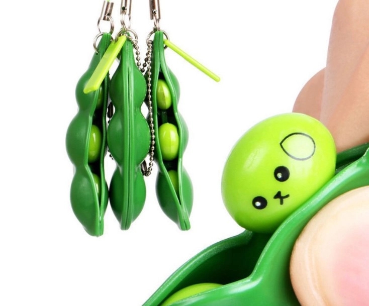 Soybean Stress Relieving Keychain 1